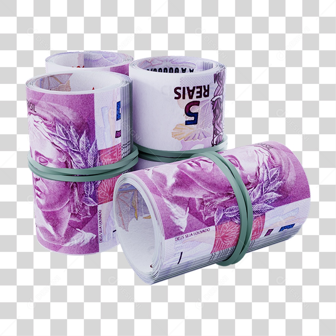 Notas Cédulas Dinheiro PNG Transparente