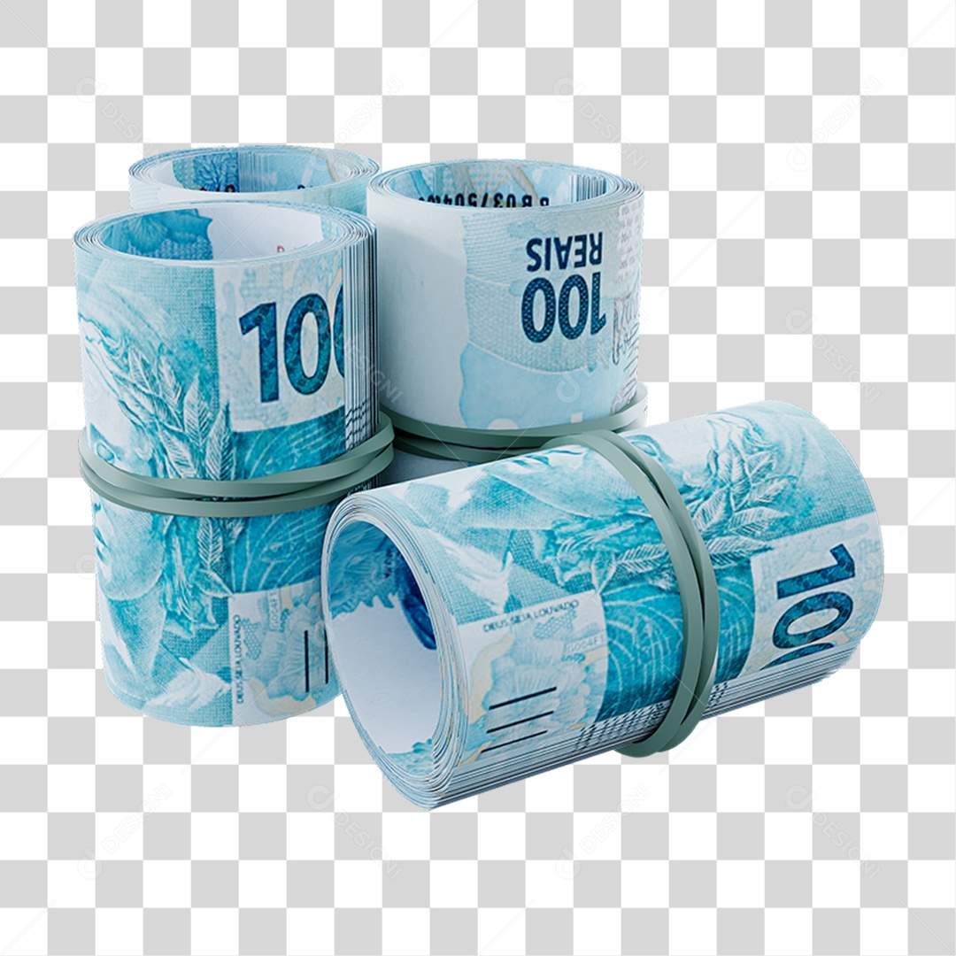 Notas Cédulas Dinheiro PNG Transparente