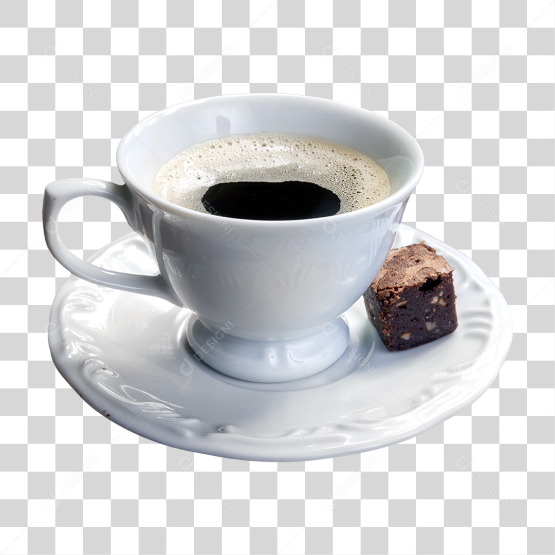 Café na Xícara PNG Transparente