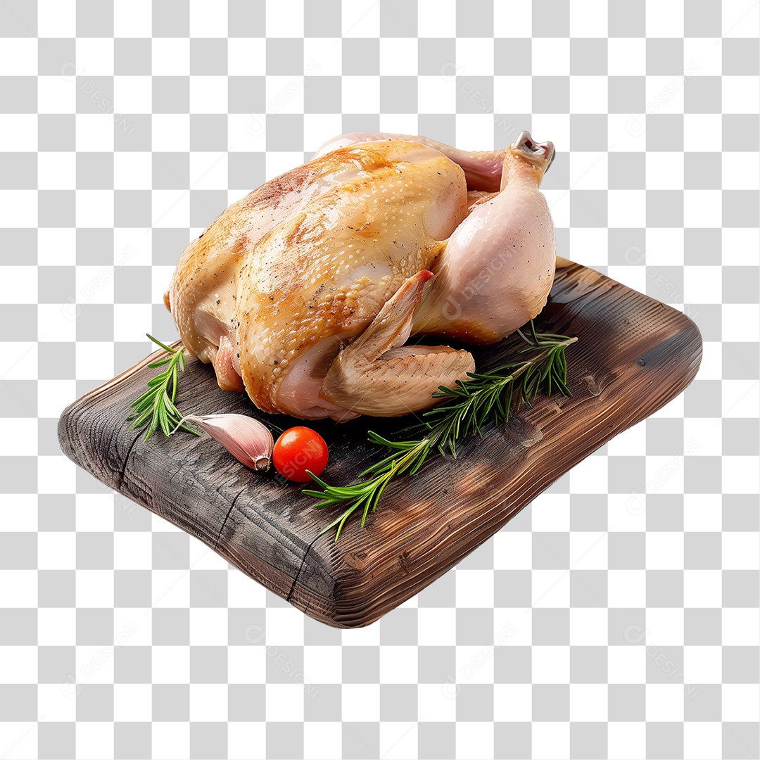 Frango Resfriado Congelado Inteiro PNG Transparente