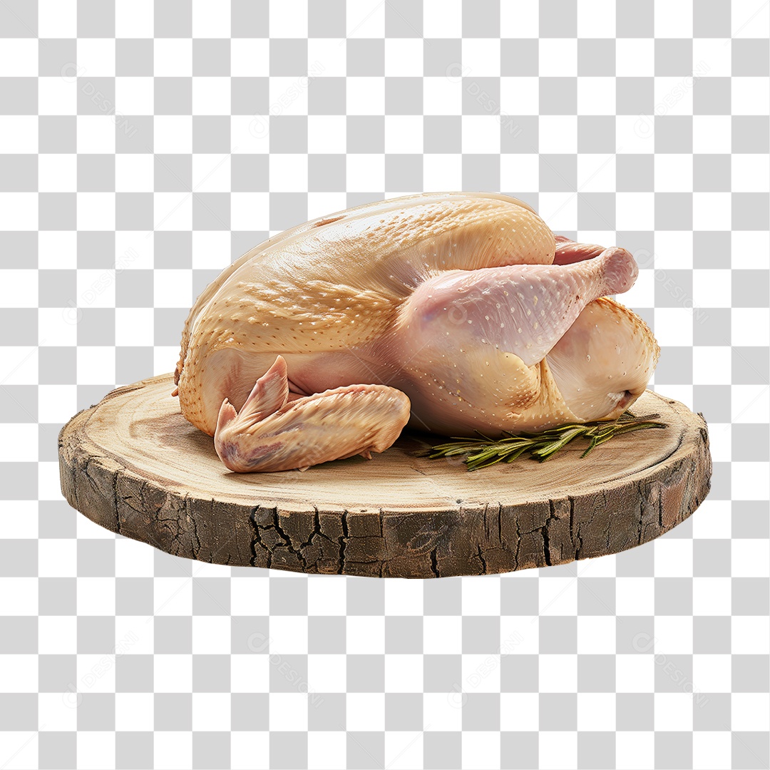 Frango Resfriado Congelado Inteiro PNG Transparente