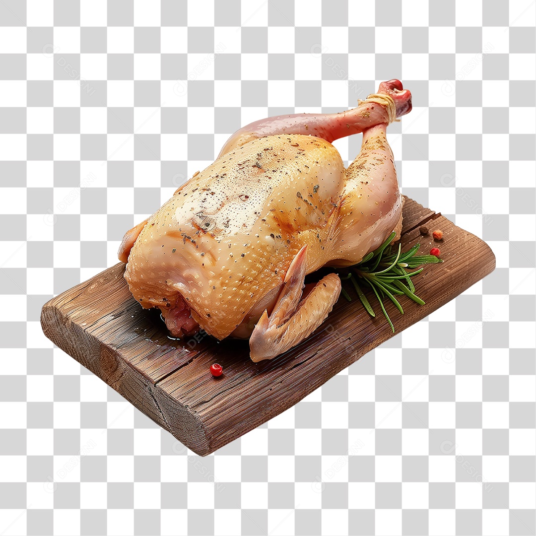 Frango Resfriado Congelado Inteiro PNG Transparente