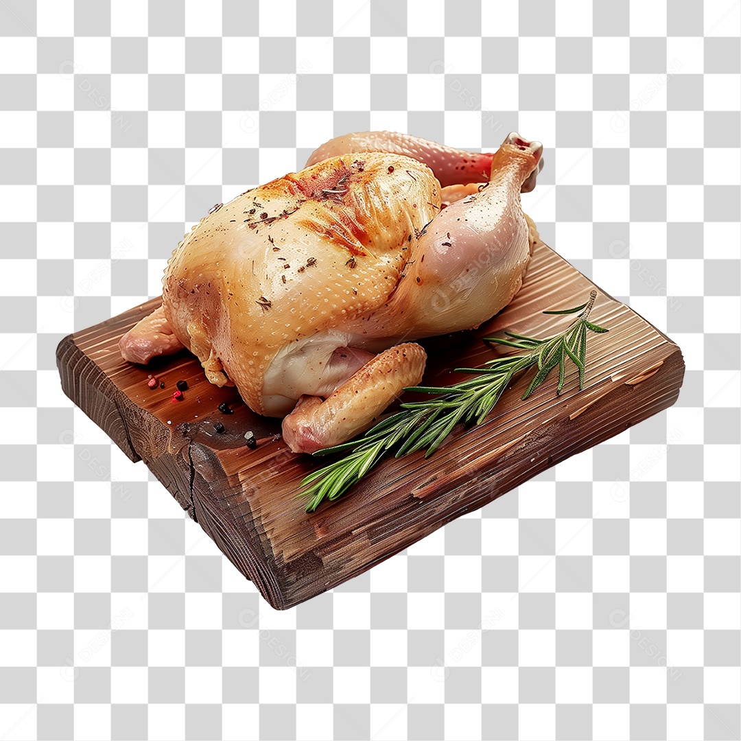 Frango Resfriado Congelado Inteiro PNG Transparente