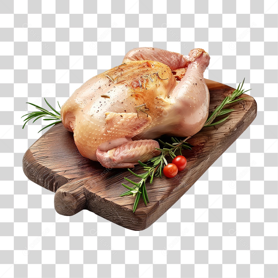 Frango Resfriado Congelado Inteiro PNG Transparente