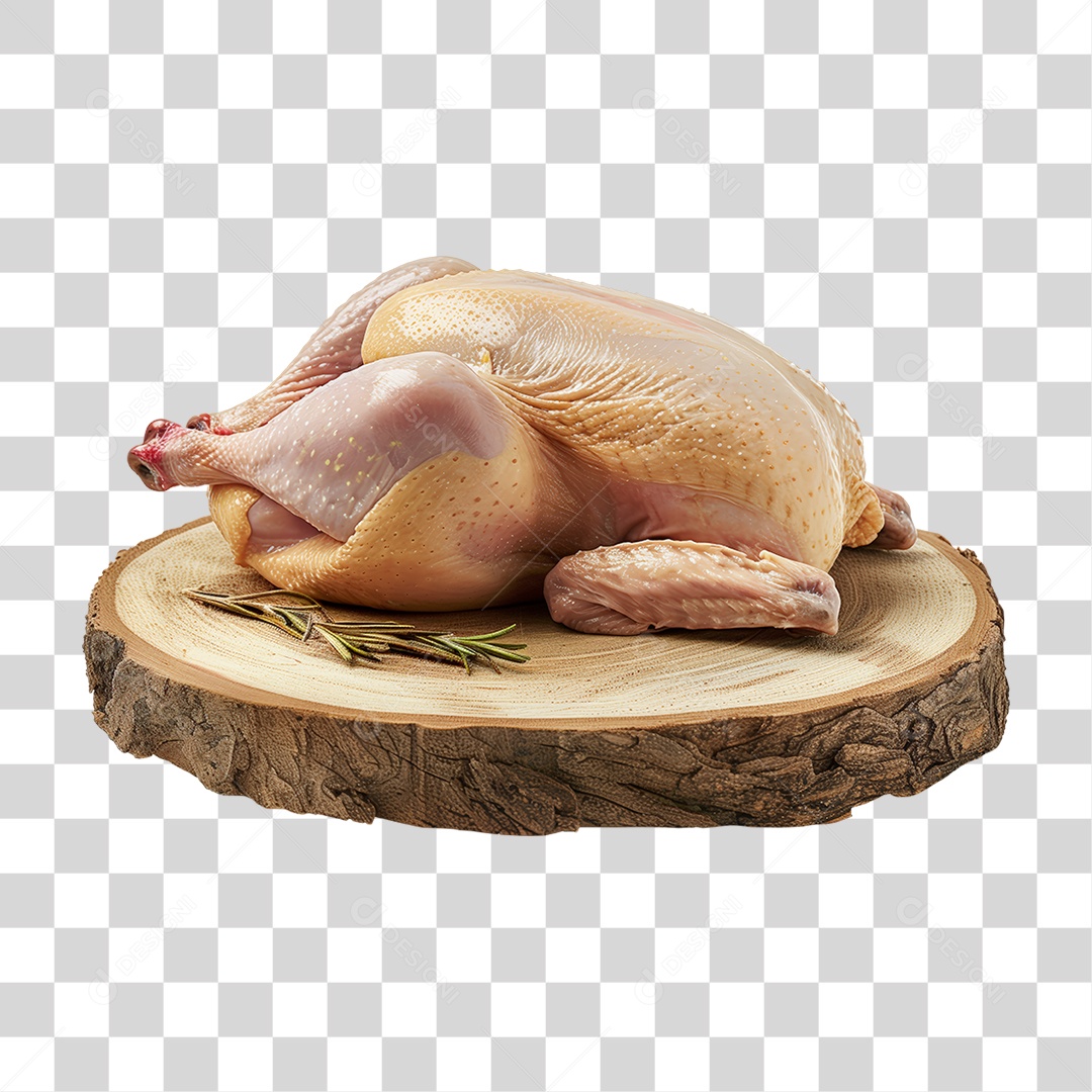 Frango Resfriado Congelado Inteiro PNG Transparente