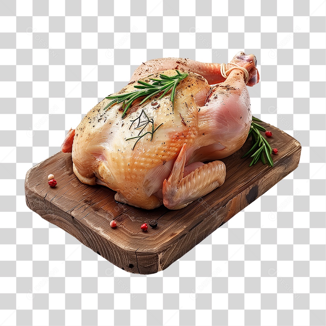 Frango Resfriado Congelado Inteiro PNG Transparente