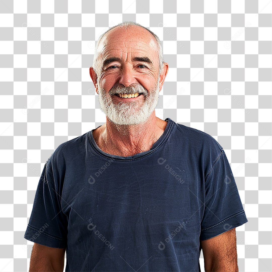 Homem Sorrindo Alegre PNG Transparente