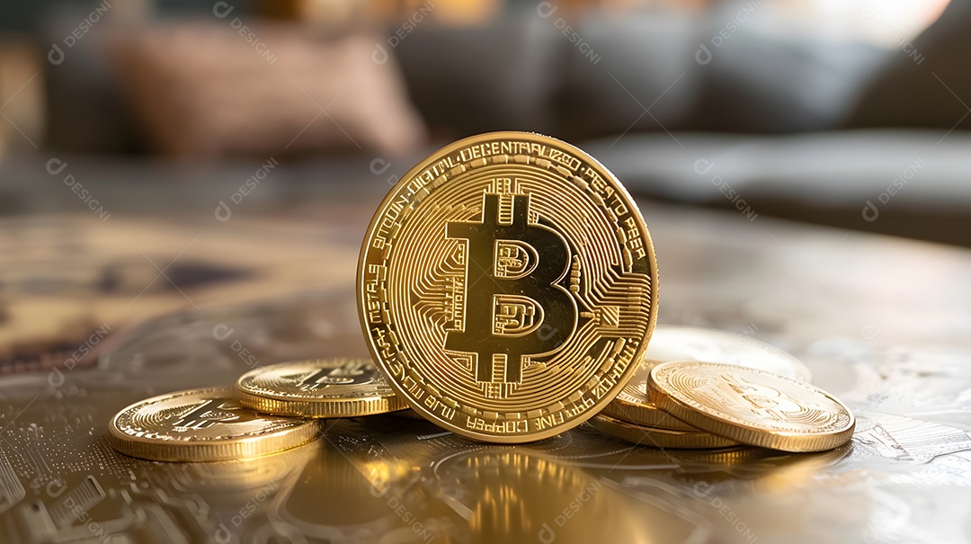 Moeda criptografada bitcoin