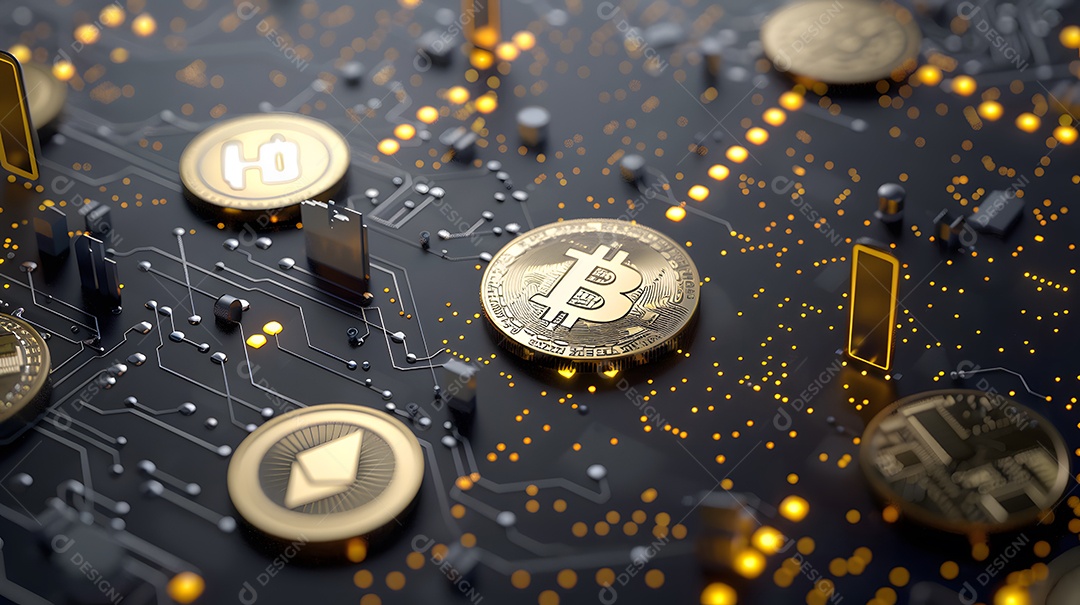 Moeda criptografada bitcoin