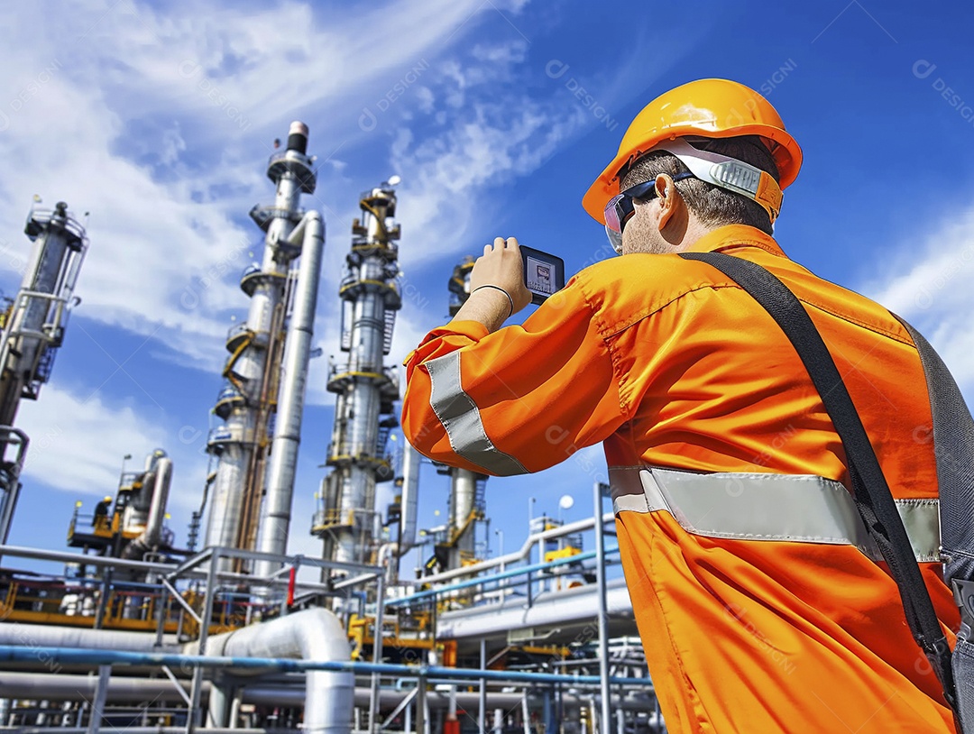 Trabalhadores de fábricas da indústria química