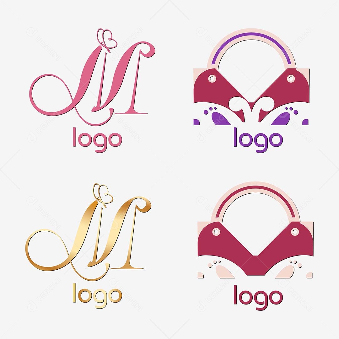 Modelo de logos Ilustração AI Editável