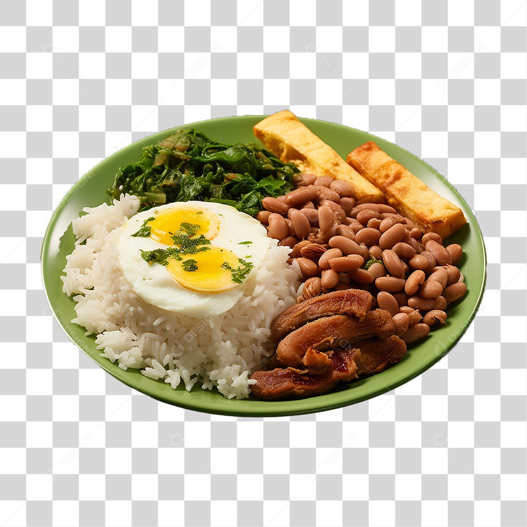 Prato de Refeição em Restaurante PNG Transparente