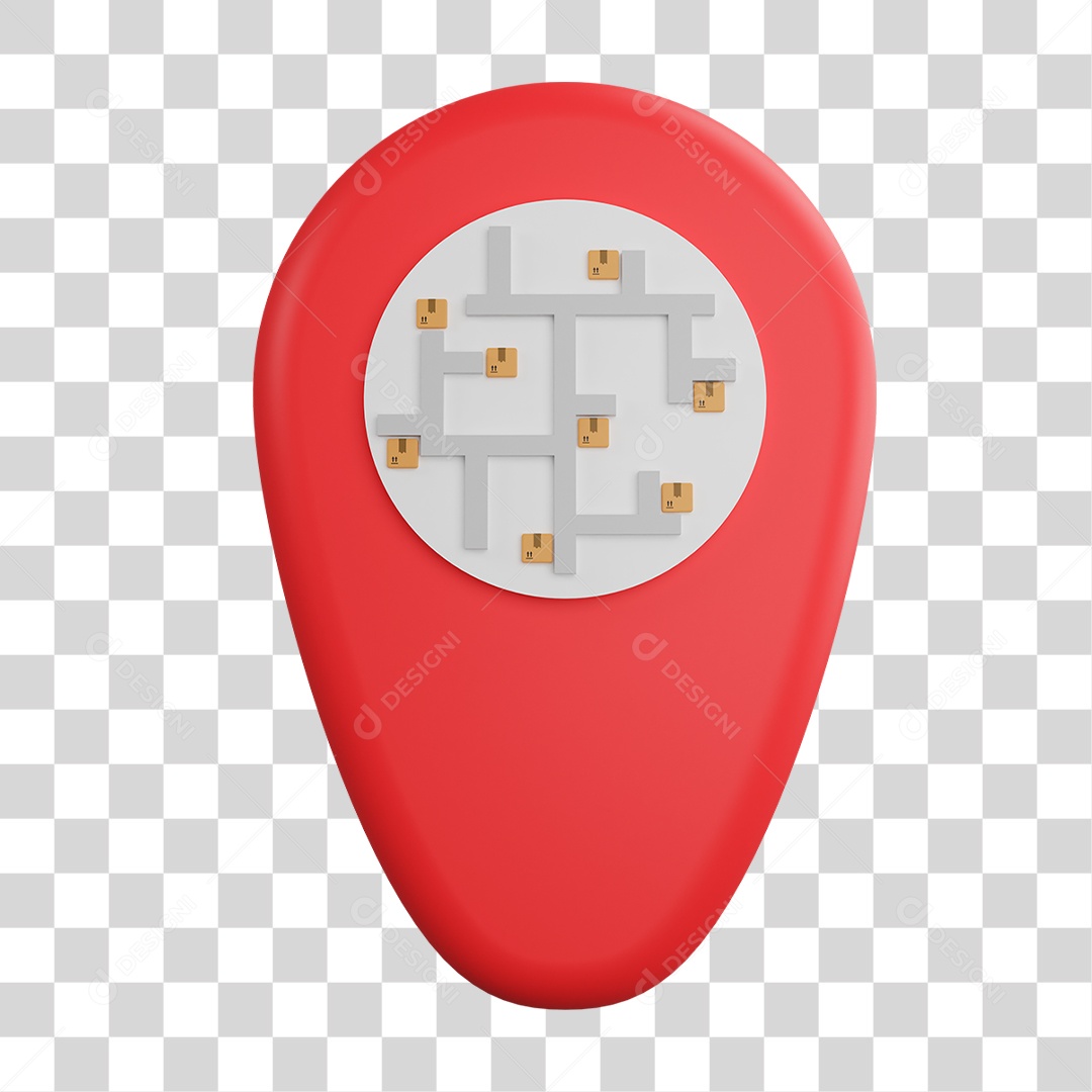 Ponteiro GPS PNG Transparente