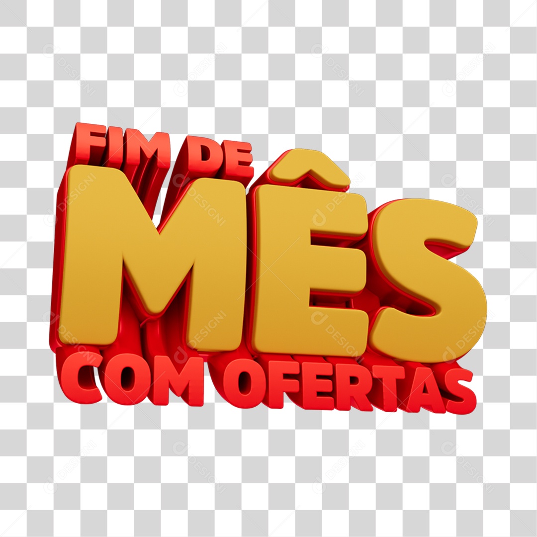 Fim de Mês Com Ofertas PNG Transparente