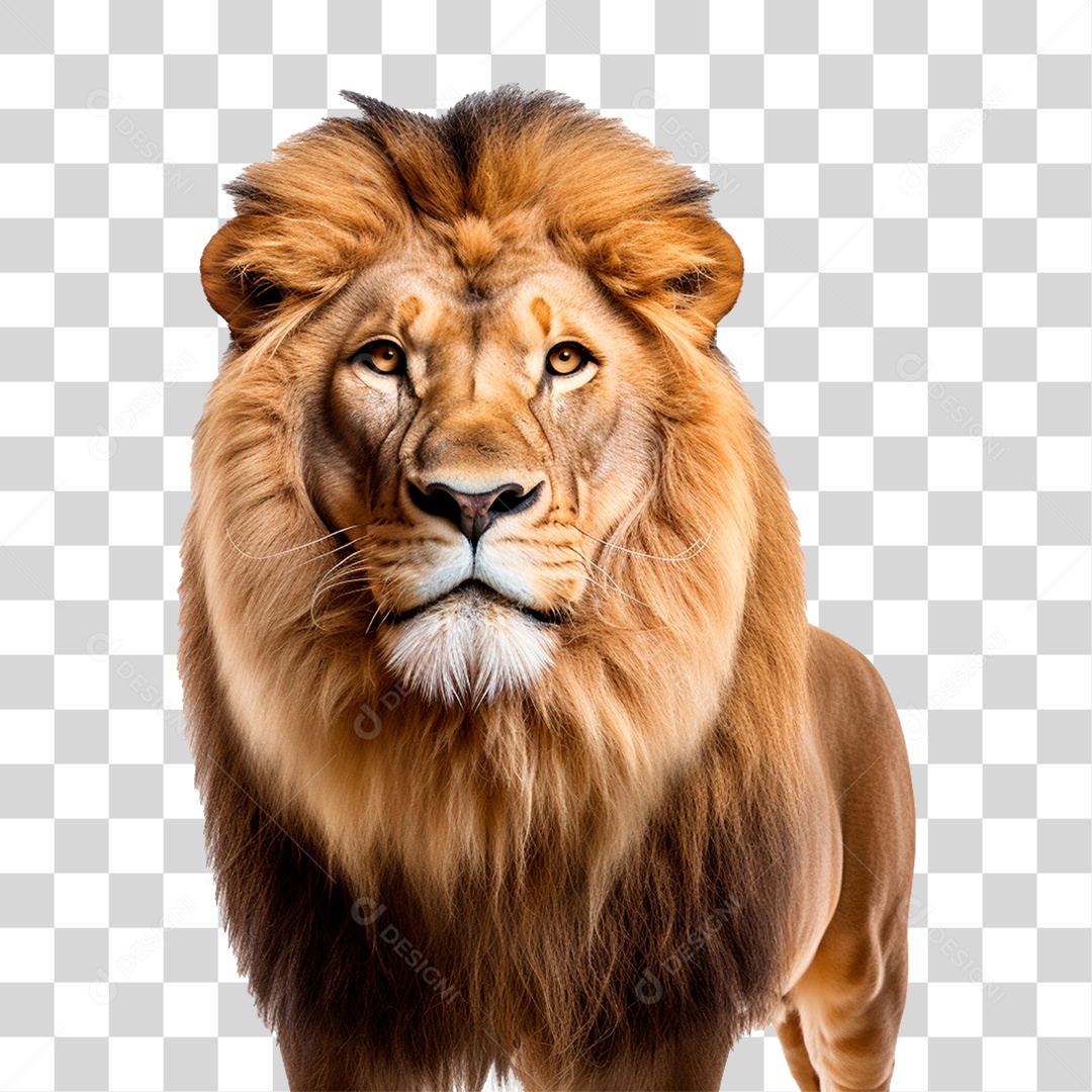 Leão animal selvagem PNG