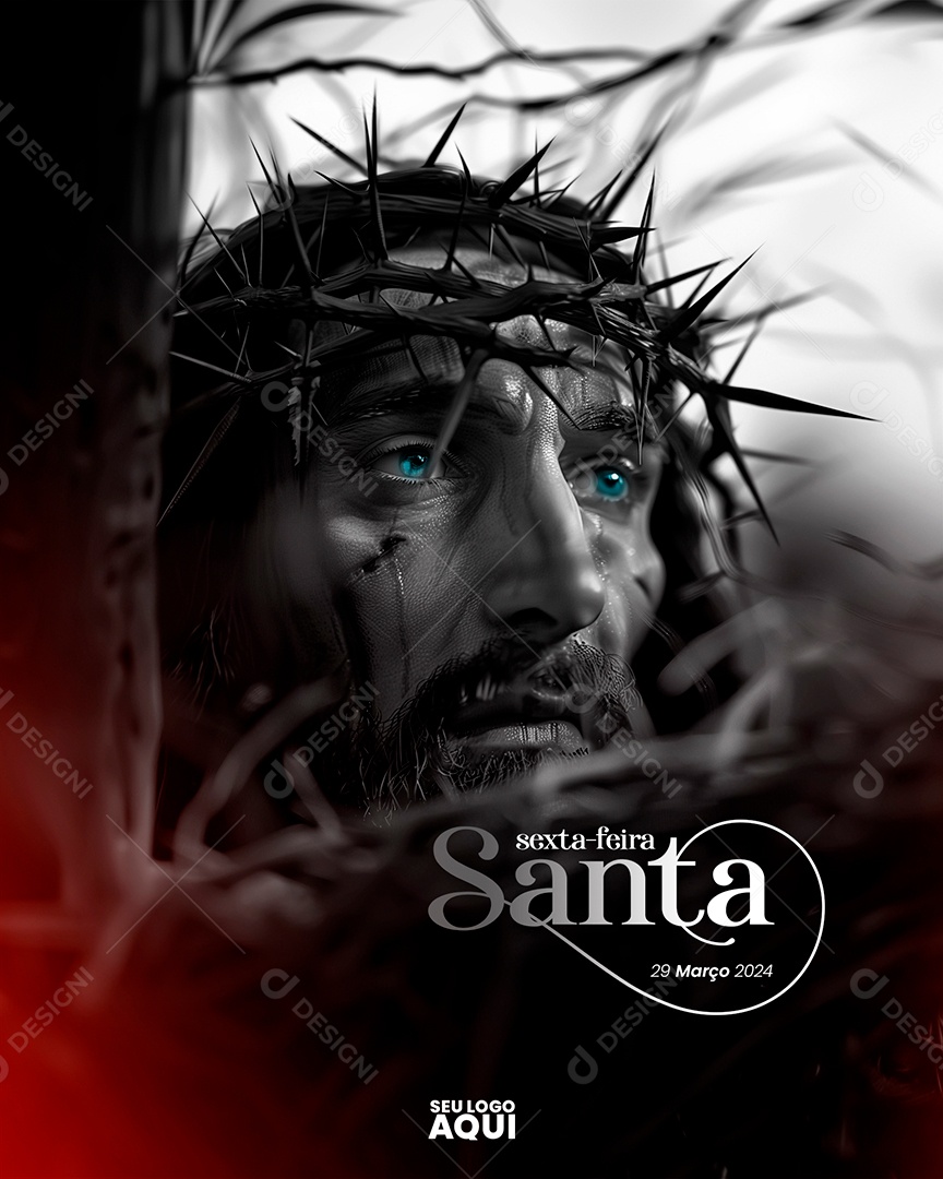 Semana Santa Social Media PSD Editável