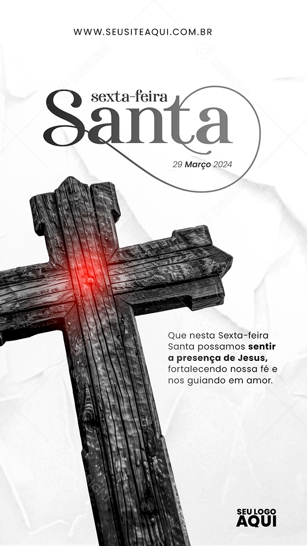 Semana Santa Social Media PSD Editável