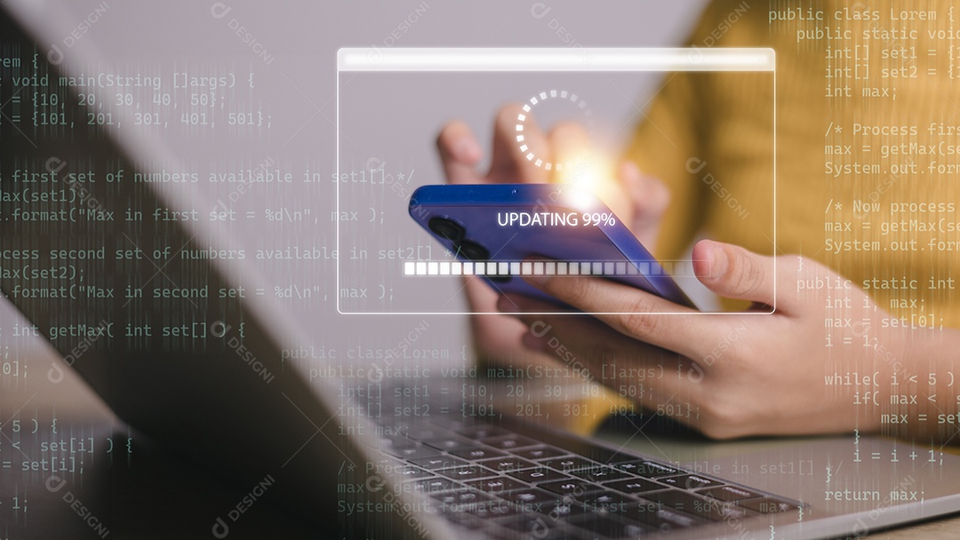 Barra de carregamento da Internet de tecnologia empresarial