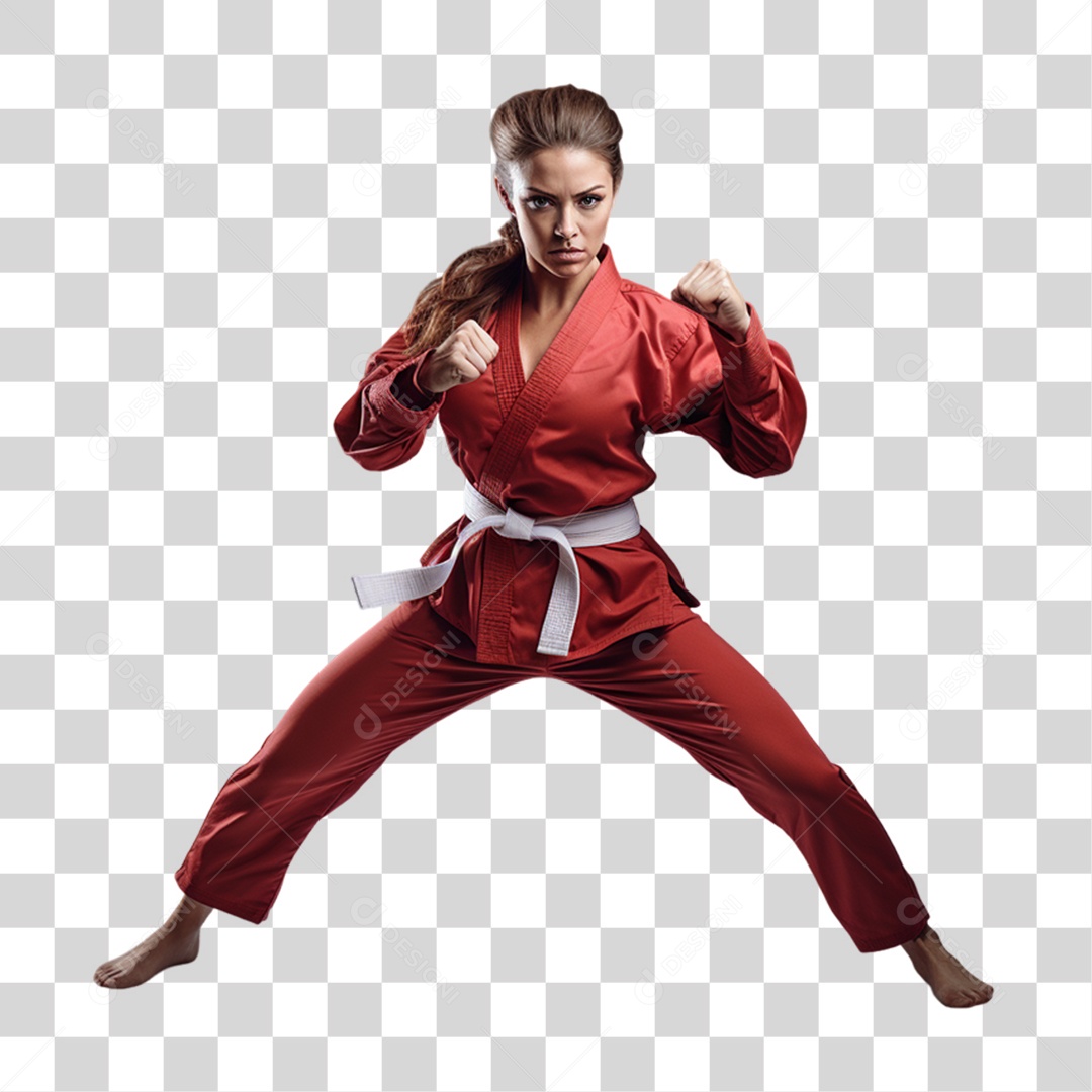 Lutadora Lutas PNG Transparente