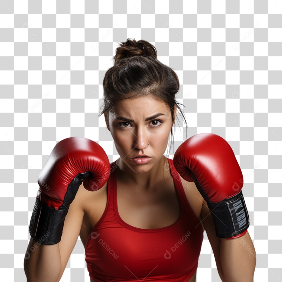 Lutadora Lutas PNG Transparente