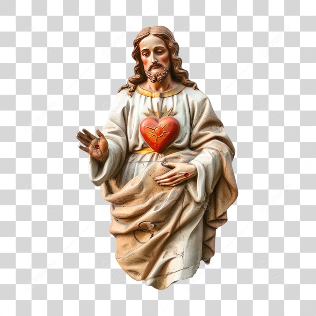 Imagem Desenho Semelhante a Jesus Cristo PNG Transparente