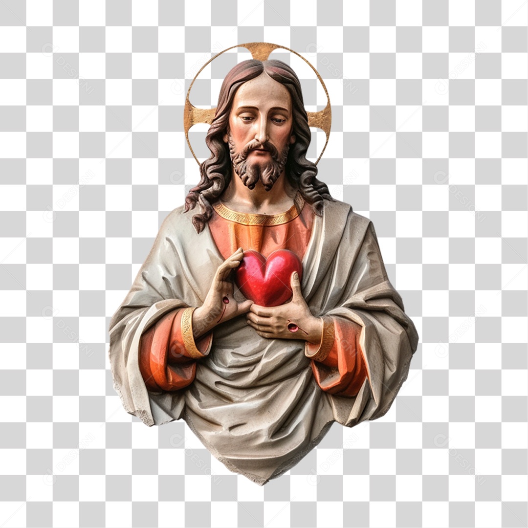 Imagem Desenho Semelhante a Jesus Cristo PNG Transparente