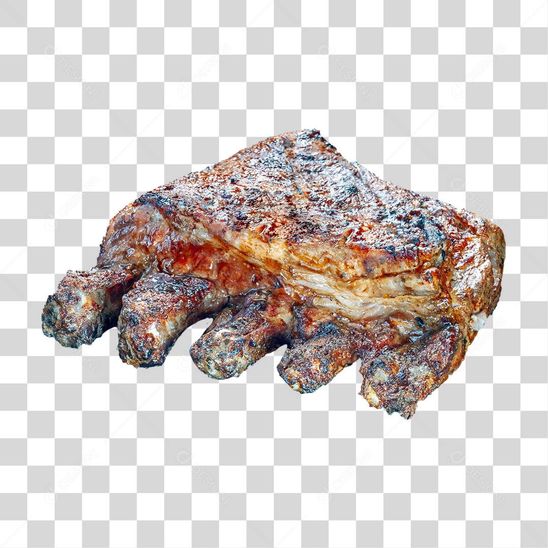 Costela Assada PNG Transparente