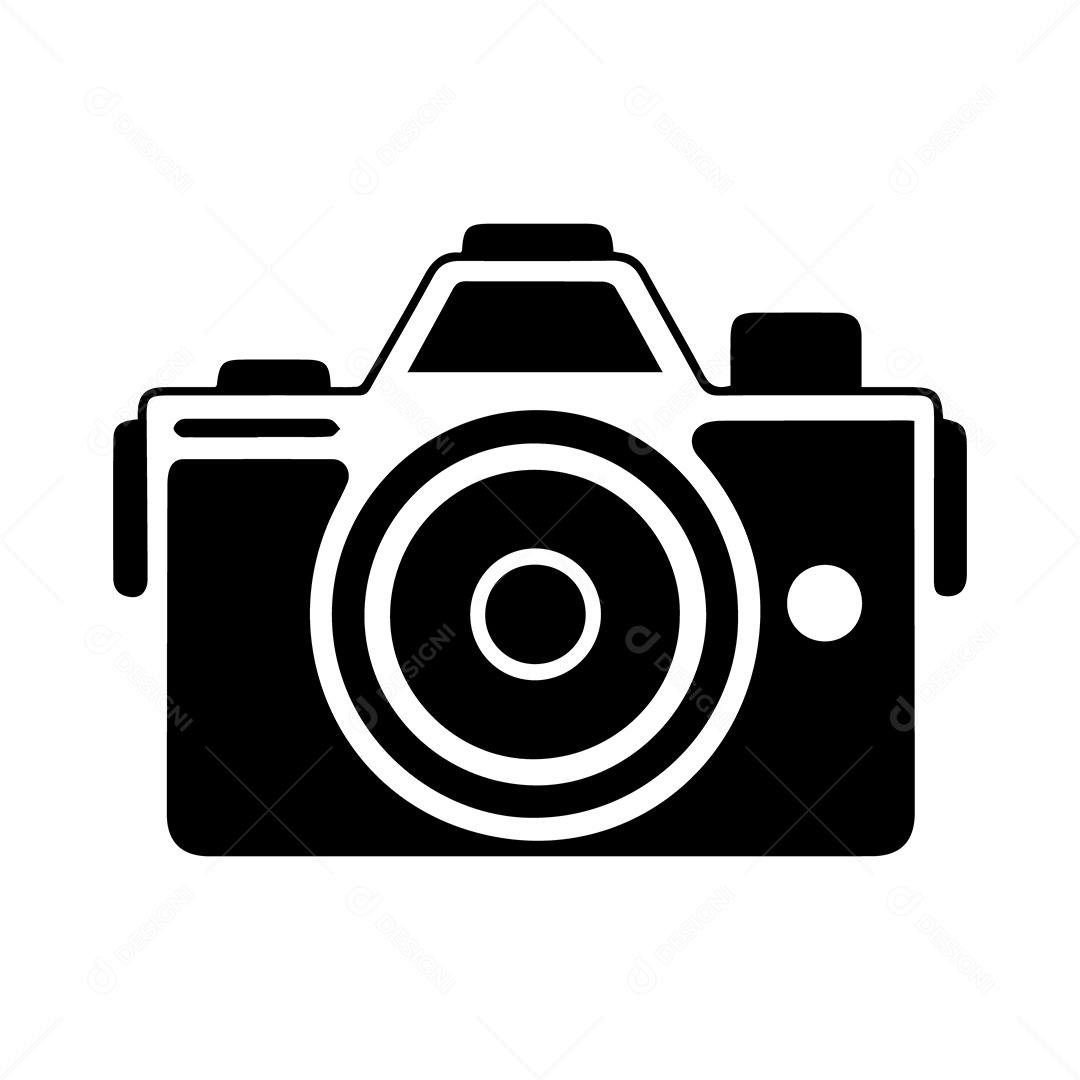 Câmera Ilustração Vetor EPS
