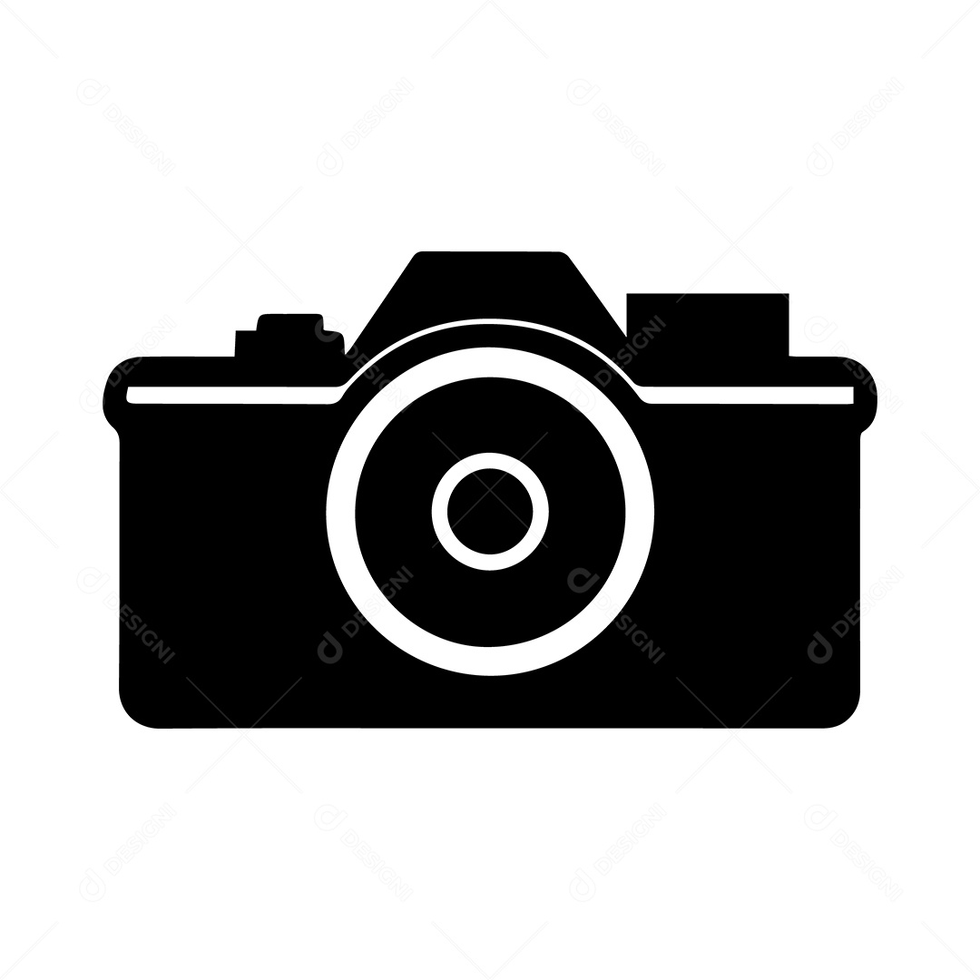 Câmera Ilustração Vetor EPS