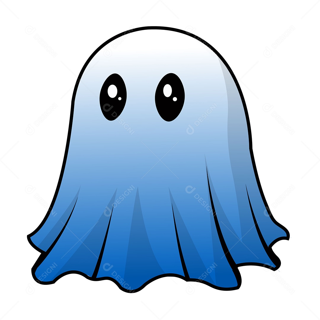 Fantasma Ilustração Vetor EPS