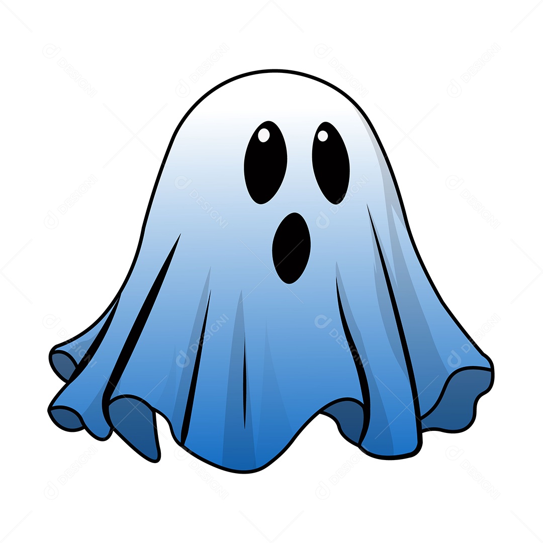 Fantasma Ilustração Vetor EPS