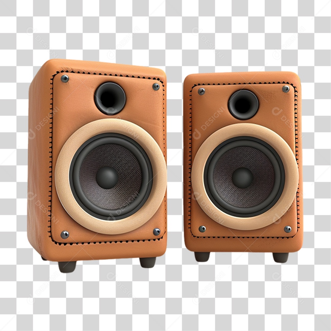 Caixa de Som Músicas PNG Transparente