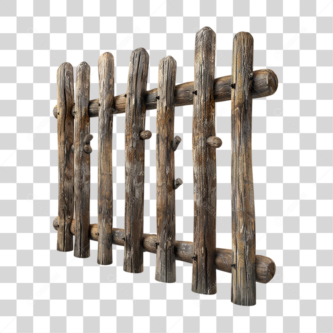 Cerca de Madeira Cercados PNG Transparente