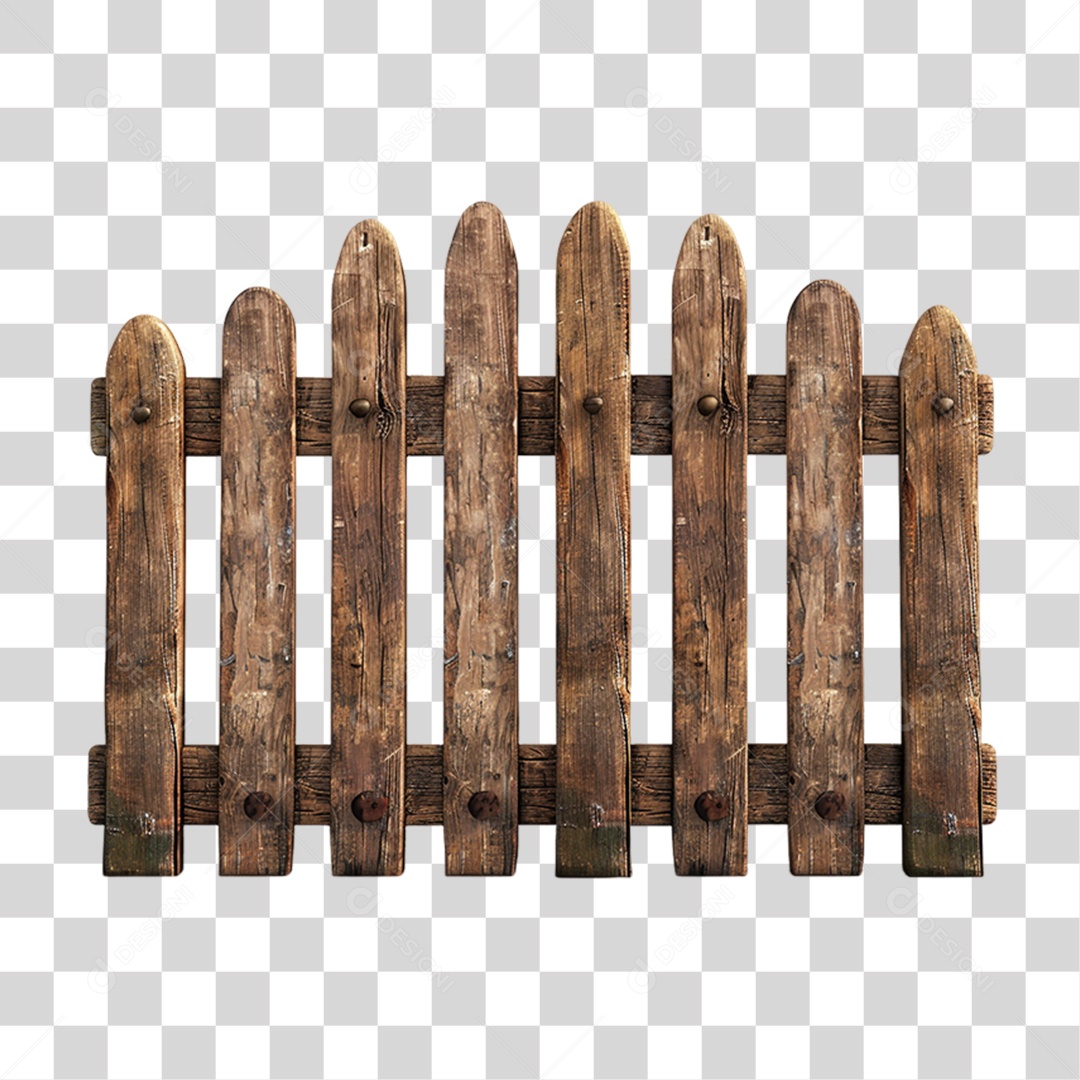 Cerca de Madeira Cercados PNG Transparente