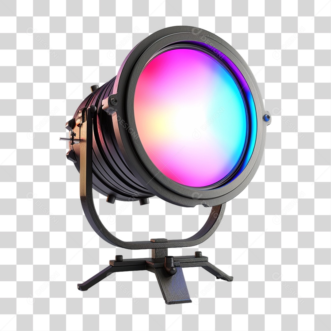 Refletor Luzes Cores PNG Transparente