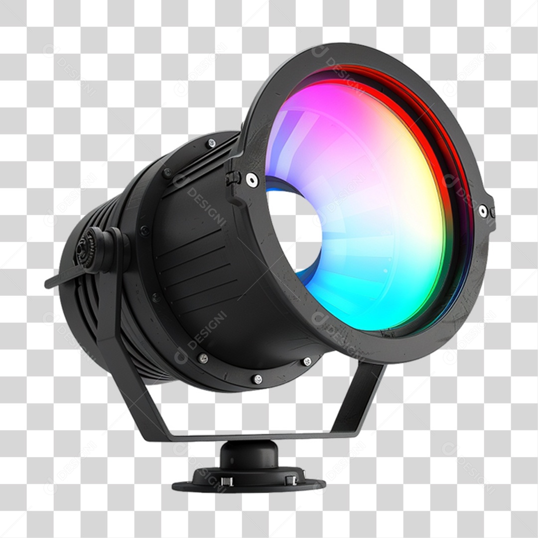 Refletor Luzes Cores PNG Transparente