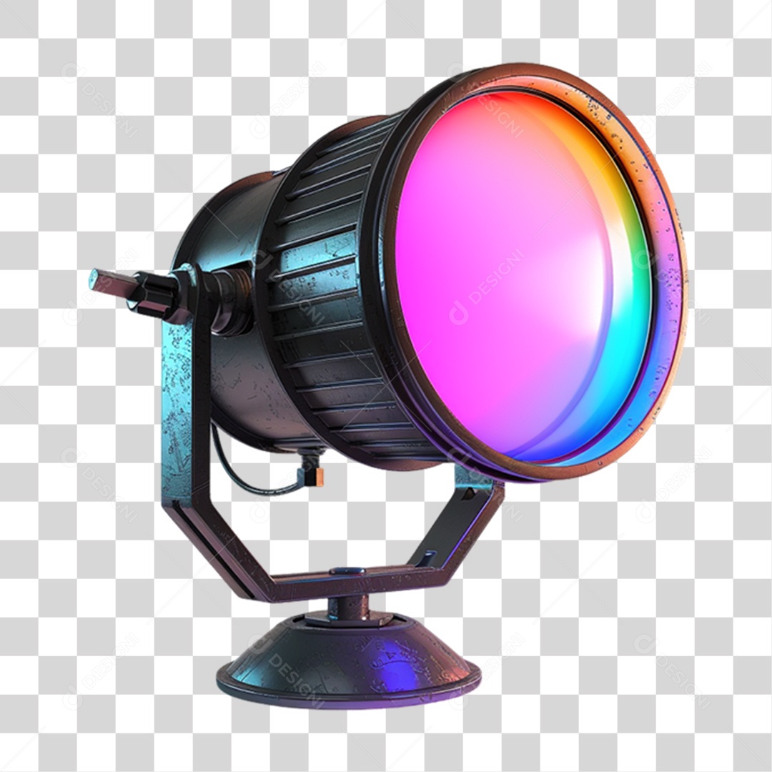 Refletor Luzes Cores PNG Transparente