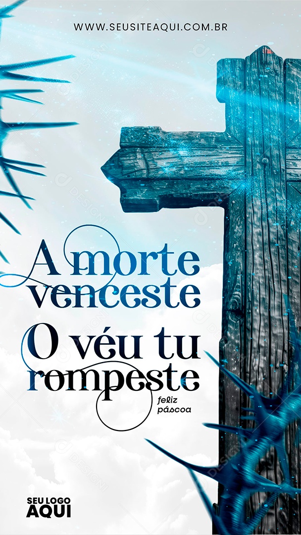 Social Media Páscoa 31 de Março PSD Editável