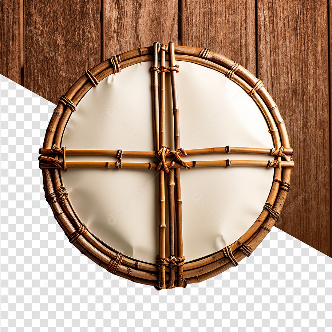 Bambu Elemento 3D para Composição PSD