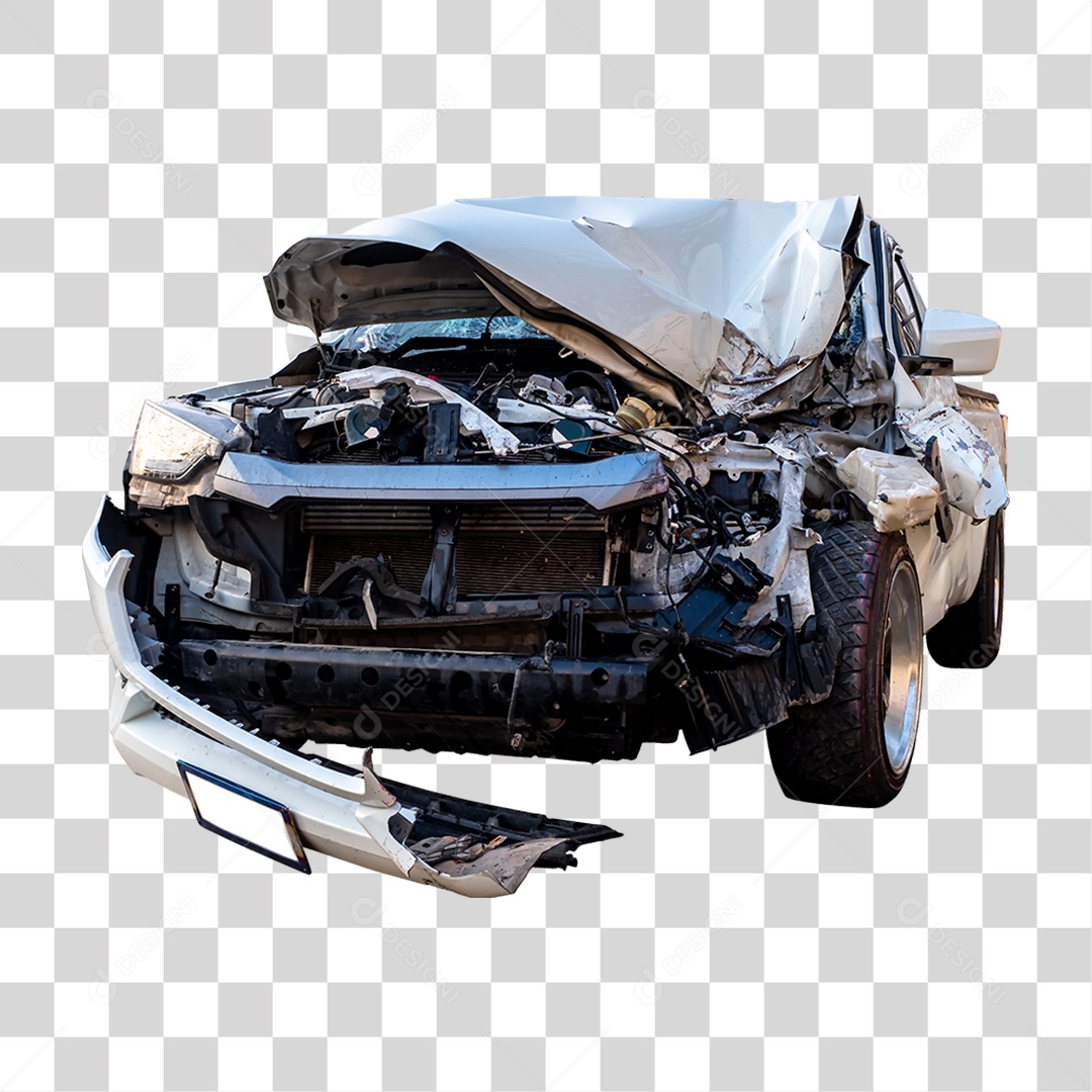 Carros Batidos Funilaria PNG Transparente