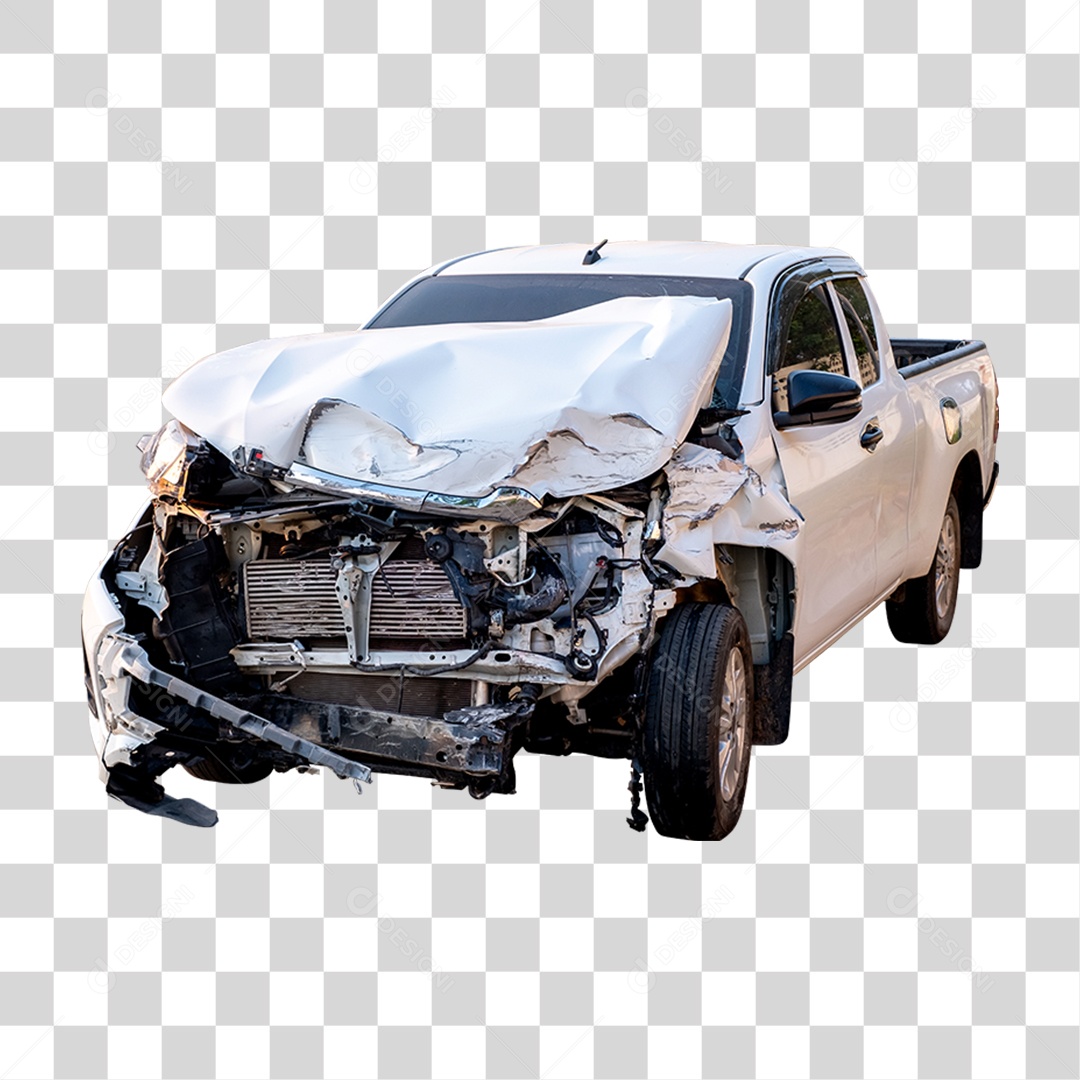 Carros Batidos Funilaria PNG Transparente