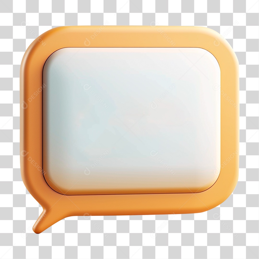 Caixa de Texto Mensagem PNG Transparente
