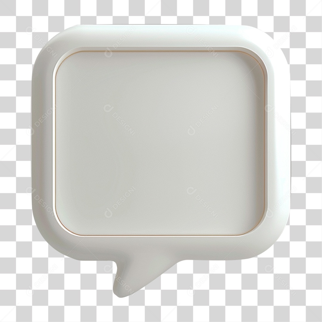 Caixa de Texto Mensagem PNG Transparente