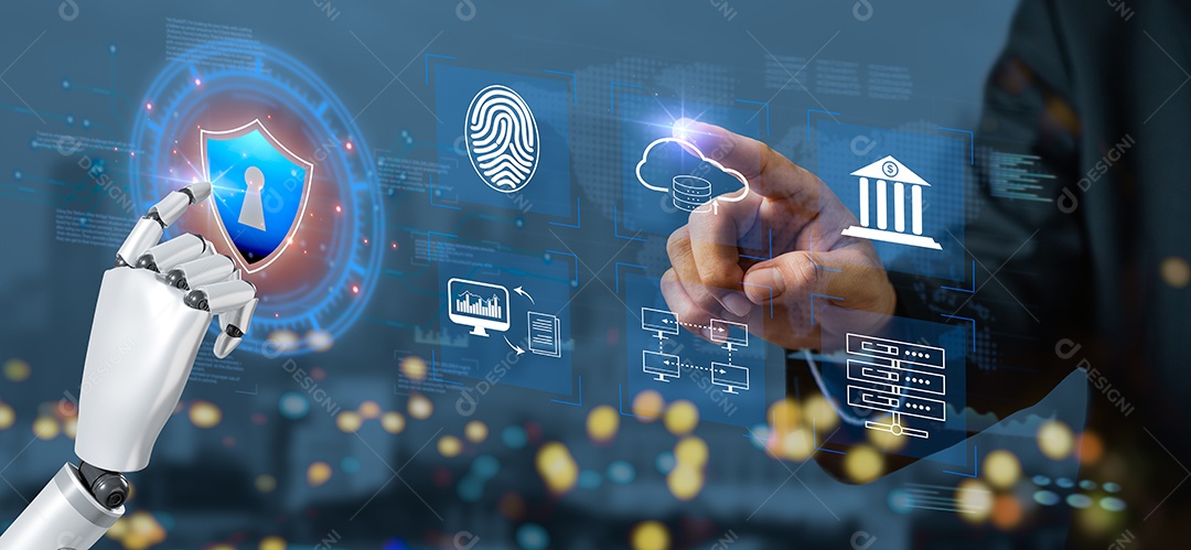 Jovem empresário em seu escritório