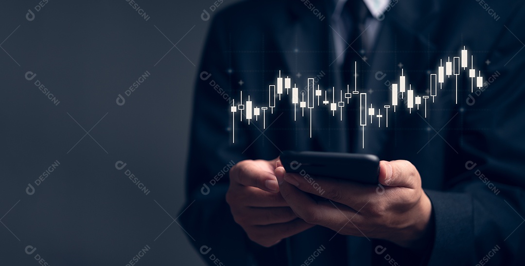 Jovem empresário em seu escritório