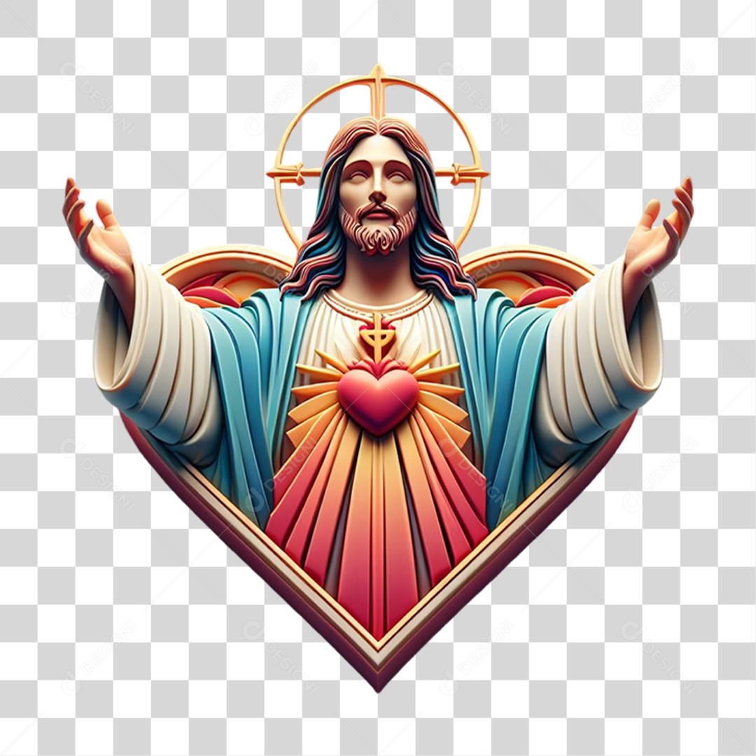 Estátua Imagem Semelhante a Jesus Cristo PNG Transparente