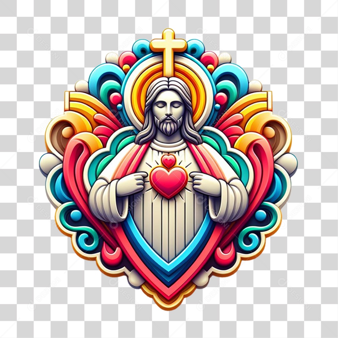 Estátua Imagem Semelhante a Jesus Cristo PNG Transparente