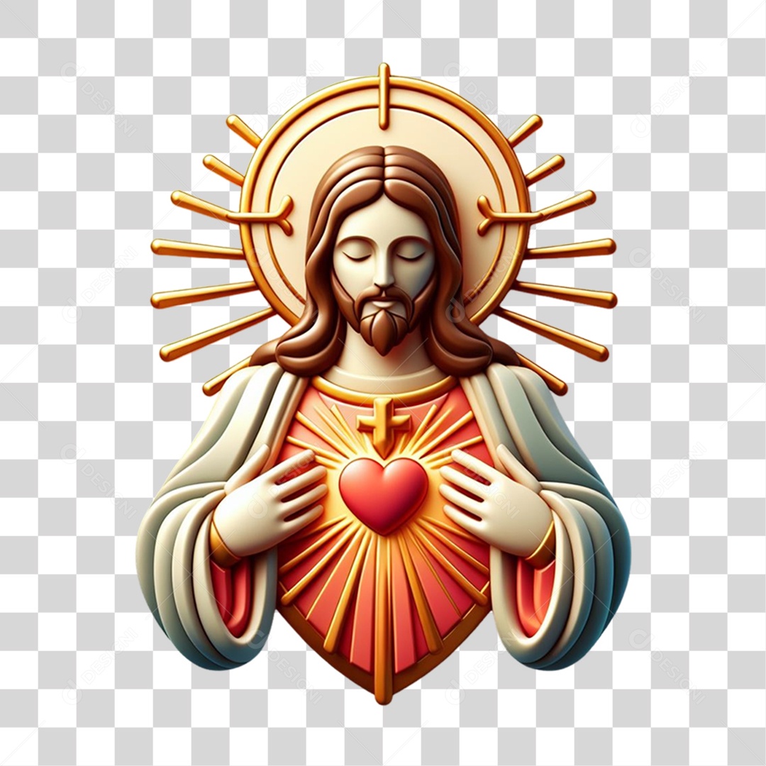 Estátua Imagem Semelhante a Jesus Cristo PNG Transparente