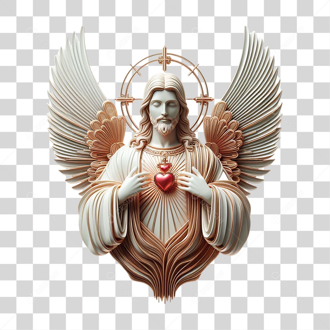 Estátua Imagem Semelhante a Jesus Cristo PNG Transparente