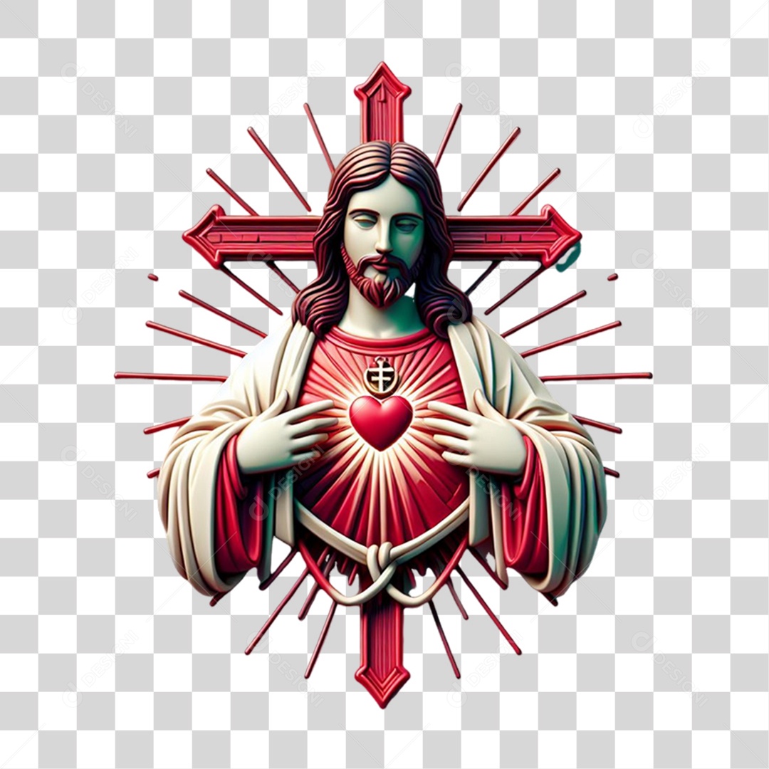 Estátua Imagem Semelhante a Jesus Cristo PNG Transparente